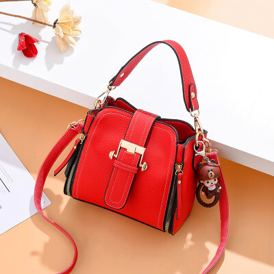 

New small bag womens bucket bag Han edition one-shoulder bag high-fire fairy one-shoulder bag