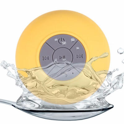 

Portable Waterproof Mini Bluetooth Speaker Wireless Handsfree Speakers With Suction Cup For Bathroom Beach