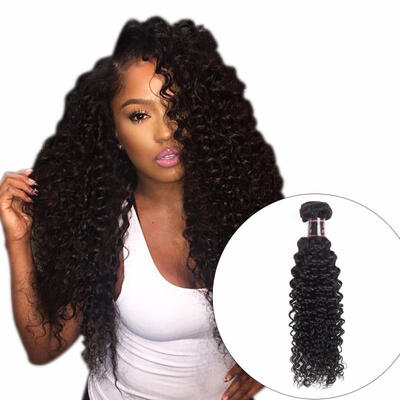 

Indian Hair Bundle Kinky Curly Weave Human Hair Bundles Afro Human Hair Extension Natural Color Non Remy Hair Weave