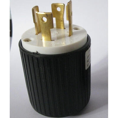 

L14-30 Locking Male Plug - 30Amp 125250Volt - UL Approved