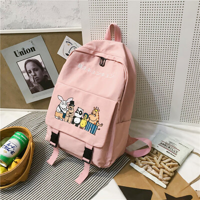 

Ins wind bag female Korean high school students simple Joker Mori junior high school girls backpack