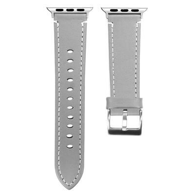 

Leather Adjustable Watch Band Wrist Strap Replacement for Apple Watch 38mm