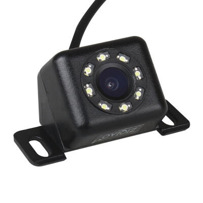 

ZIQIAO ZHS-068 Car Rear View Camera Waterproof Reversing Parking Camera with 8 LED Lights Night Vision 170-Degree Wide Angle