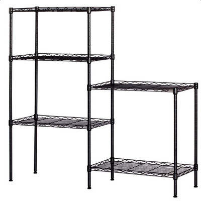 

5 Layer Wire Unit Shelving Adjustable Metal Shelf Rack Kitchen Storage Organizer