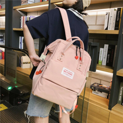 

Insfeng schoolbag female Korean version of high school students large capacity Simple Sen Department Baitao ancient sense backpack