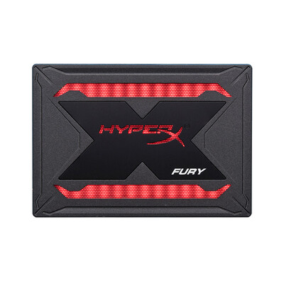 

Kingston HyperX Fury RGB SSD SATA 3 25" Solid State Drive Gaming HDD Multi-Color RGB PCIe 30 with Black Case 240GB 480GB 960GB