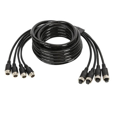 

4Pin Aviation Head to Aviation Head Cable 5m Male to Female Wire for Camera