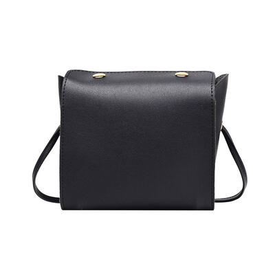 

Fashion Teenage Girls Solid Color Shoulder Bags PU Leather Crossbody Bag