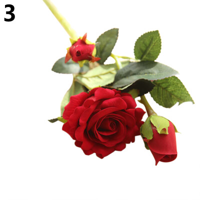

Artificial Rose Flowers Cloth Centerpiece Craft Wedding Party Home Decor