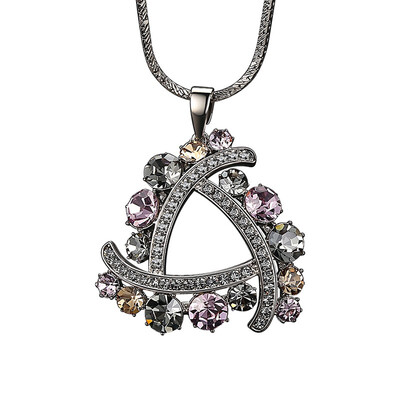 

Triangle sweater chain long versatile fashion necklace fashion accessories fashion ornaments