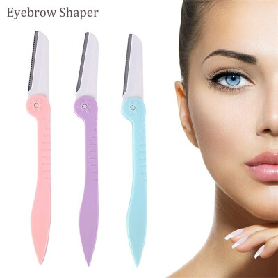 

New Style 3Pcs Face & Eyebrow Hair Removal Razors Trimmer Shaper Shaver Cosmetics Set