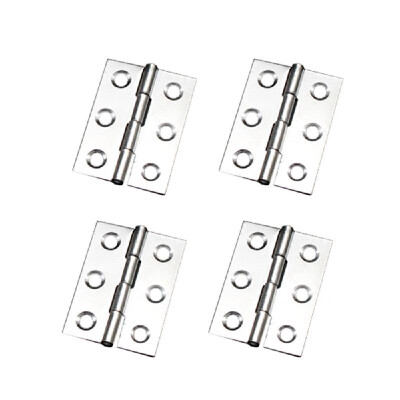 

4pcs Stainless Steel Folding Butt Hinges Back Flap Hinge Home Furniture Hardware Door Hinge