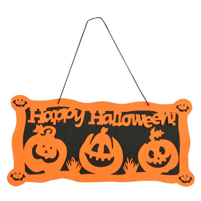 

Halloween Decoration HAPPY HALLOWEEN Hanging Hangtag Halloween Window Decoration Halloween Pumpkin Hanging Strips