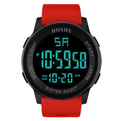 

Men Alarm Sport Electronic LED Digital Student Multifunction Wrist Watch