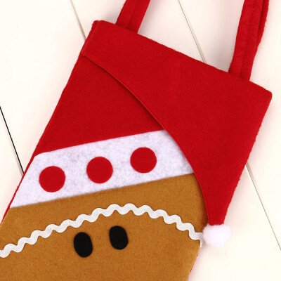 

〖Follure〗Christmas Decoration Stocks Santa Claus Snowman Hanging Tree Ornament Gift Bag