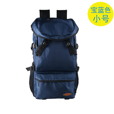 

Light rider large capacity double shoulder bag female Korean version schoolbag trendy backpack men travel mountain bag outdoor wat