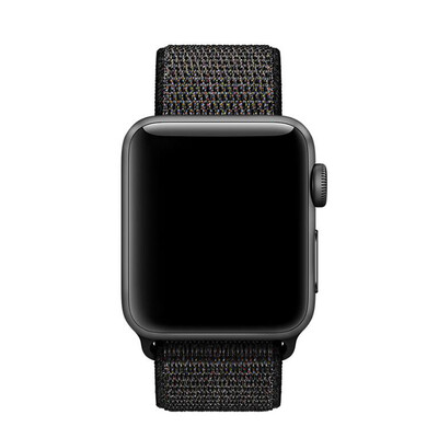

Sports Nylon Hook And Loop Strap Watchband For Apple Watch 432