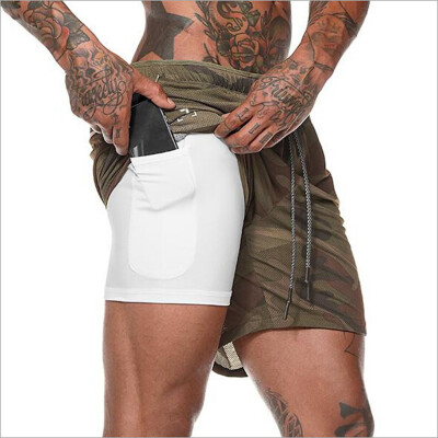 

Mens Sports Training Bodybuilding Summer Shorts Workout Fitness GYM Short Pants