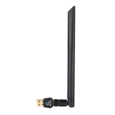

Wireless USB WiFi Adapter AC 600M Dual Band 24G150Mbps58G433Mbps Mini USB Wifi Network Adapter with 5dBi Antenna for WinXP