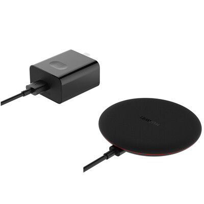 

Huawei HUAWEI wireless charger set version fast charge version wireless charge fast charge for Mate20 ProMate20 RS&other mobile phones with 40W charger black