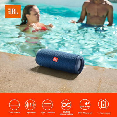 

JBL FLIP5 Portable Bluetooth Speaker Mini Waterproof Wireless Stereo Pairing USB Charging for Home Outdoors Travel