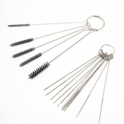 

Carburetor Carbon Dirt Jet Remove 5 Cleaning Needles Brushes Tool For Suzuki