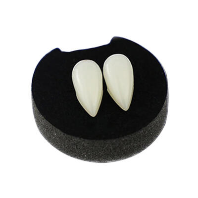 

1set Halloween Resin Dentures Scary Vampire Zombie Fake Teeth Party Props