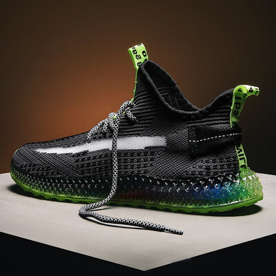 

FAN PAO like Adidas yeezy air boost 350 V2 4D mesh flyknit men outdoor breathable fashion casual running athleisure sneakers