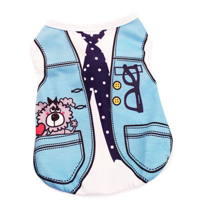 

Puppy Vest Shirts Pet Dog Clothes Hoodies Coats Funny Costumes Spring Clothing for Small Big Dog Winter Puppy Clothes