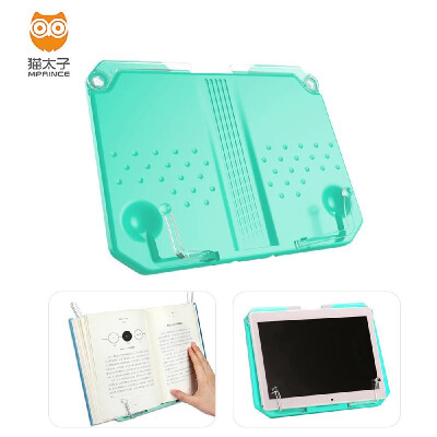 

MAOTAIZI Portable Book Holder BookStand Document Paper Holder Foldable Tray for Textbooks Cookbook Tablet for Children Kids