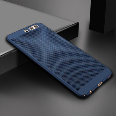 

Goowiiz Phone Case For Huawei Mate 8Mate 9Mate 9 ProP8P9P9 Plus Full Protection Slim Hard PC Breathable Grid Back Cover