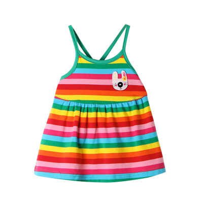 

New Baby Dress And Cute Princess Dress Baby Girl Sleeveless Cool Summer lovely Dress