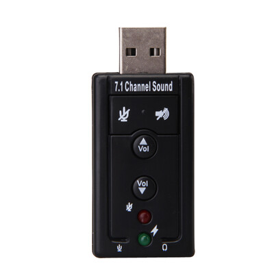 

USB External 71 Channel CH Virtual Audio Sound Card Adapter PC