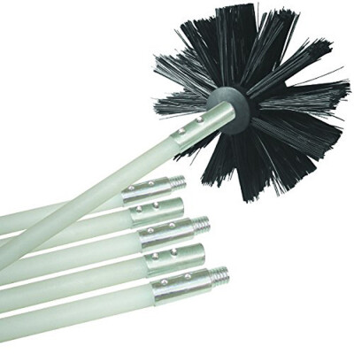 

Chimney Boiler Nylon Brush Dryer Duct Cleaning Tool Kit for Household&Industrial Use