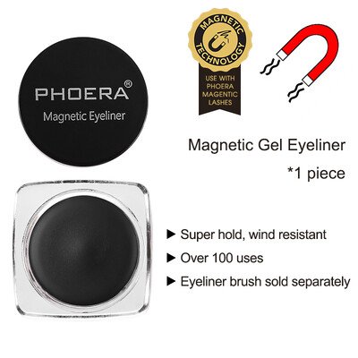 

Magnetic Liquid Eyeliner Gel False Fake Eyelashes 3D Eye Lashes Makeup Set Strong Five-Magnetic Eyeliner False Eyelashes
