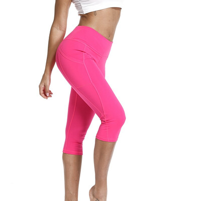 

FITTOO High Waist Yoga Pants Tummy Control Workout Running 4 Way Stretch Yoga Leggings Out Pocket Leggings