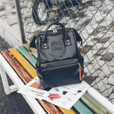 

Shoulder bag female university student campus BF wind forest department schoolbag ins harbor wind PU skin ancient feeling young gi