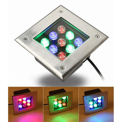 

Square LED Underground Light Outdoor Ground Garden Path Buried Yard Lamp