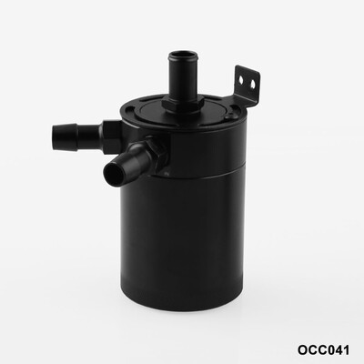 

The New Universal Aluminum 2-port 3-port Motor Oil Catch Can Tank With Breather Filter Engine Mini Oil Separator OCC041OCC042