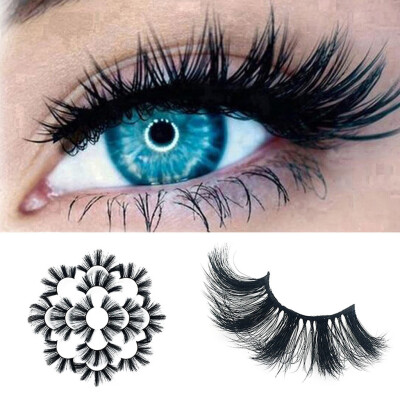 

〖Follure〗7Pair Luxury 8D False Lashes Fluffy Strip Eyelashes Long Natural Party