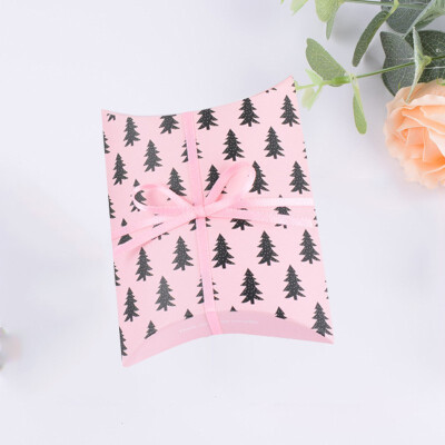 

FUNNYBUNNY Mini Pillow Case Small Gift Box Wholesale Design Beautiful Small Sen Pillow Case Gift Box Christmas Tree Decorations