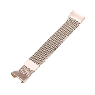 

Men Women Stainless Steel Breathable Watch Band Metal Sport Replacement Accessories Wristband for Fitbit Charge 3&Charge 3 SE