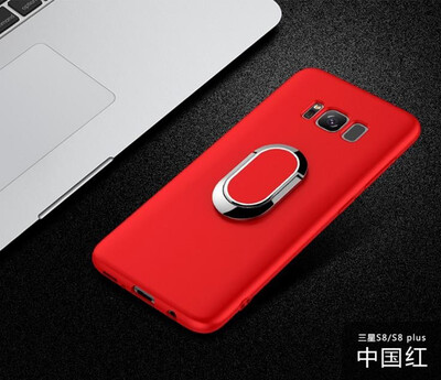 

Lieve Magnetic Suction Bracket Phone Cases For Samsung Galaxy S8 Plus TPU Business Dirt-Resistant Cases For Galaxy S9 Plus