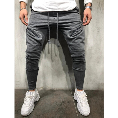 

SUNSIOM Men Trousers Casual Sweatpants Harem Track Pants Joggers Sportwear Slacks -3XL