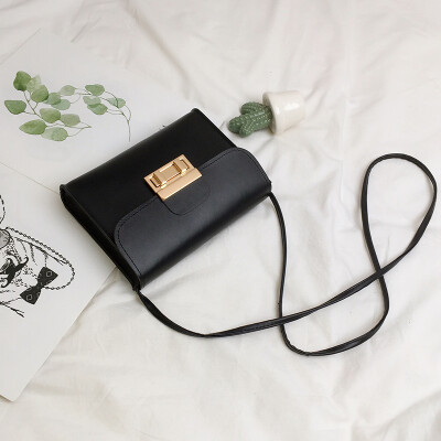 

Small fresh fashion casual wild chic shoulder mobile phone bag female 2019 new Korean version of the simple temperament Messenger bag