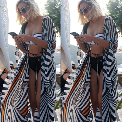 

Women Summer Chiffon Bikini Cover Up Swimwear Bathing Suit Beach Dress Long Maxi
