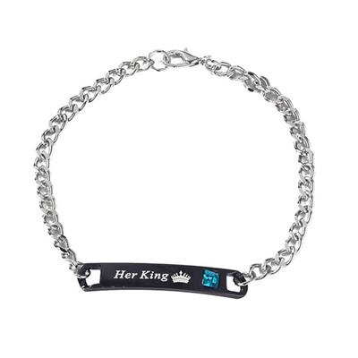 

New Hot Style Concise Fashional Couples Beautiful Personality Elegant Alloy Material Bracelet
