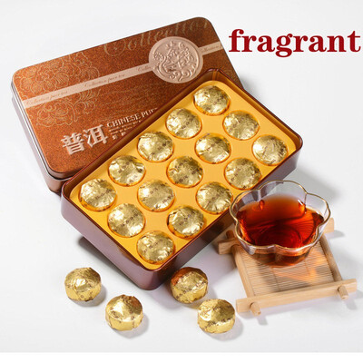 

Yunnan Puer Tea Glutinous Rice Fragrant Puer Tea Ripe Tea Handmade Xiaotuo Tea Gift Box 75g