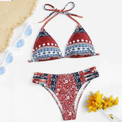 

Roseonmyhand Women Push Up Bandage Padded Two Piece Bathing Suit Bikini Set Swimwear Swimsuit