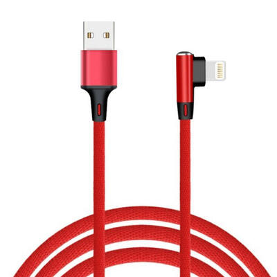 

1M Lightning Cable Nylon Braided Fast Charging Charger Cable For IPhone XXr876PlusS IPad